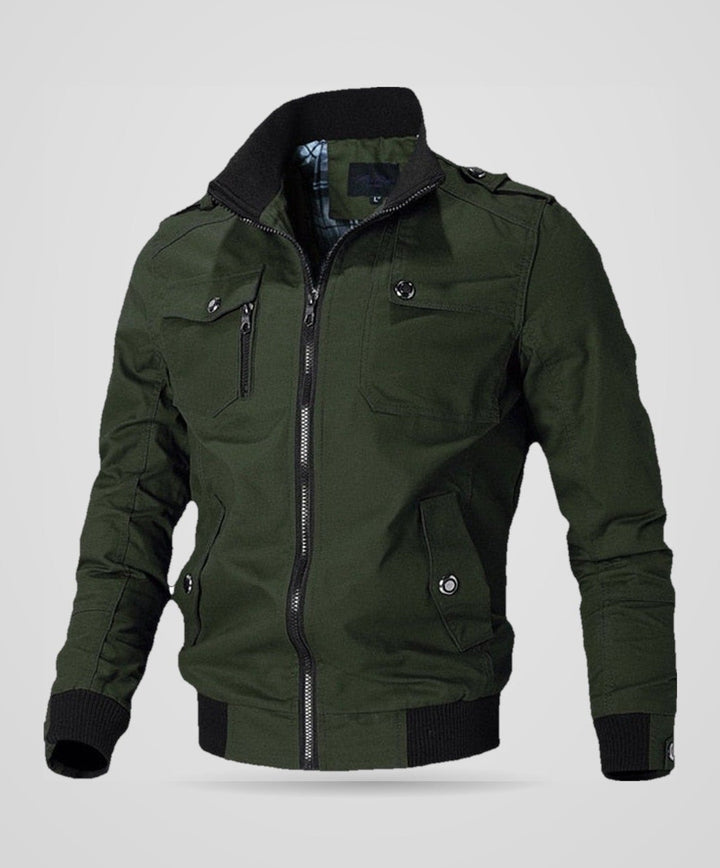 Kaspisches Meer | Herren Übergroßer Rippmantel für Herbst und Winter