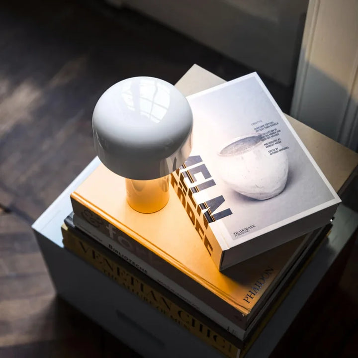 LED Table Lamp | Wireless &amp; Rechargeable | Mushroom Ambient Light
