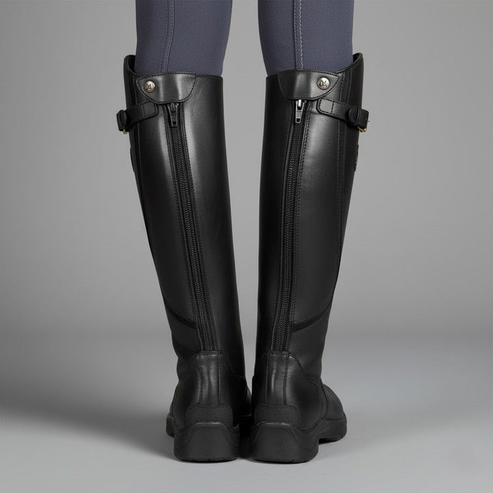 Damen Orthopädische Outdoor Reitstiefel – Leder, Wasserabweisend, Bequem für Outdoor-Aktivitäten
