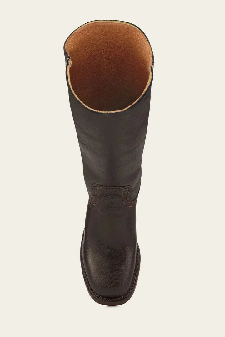 Damen Lederstiefel – Exklusiv, Luxus, Hochwertiges Leder, Lässig für Zuhause und Draußen