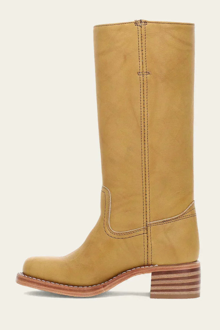 Damen Lederstiefel – Exklusiv, Luxus, Hochwertiges Leder, Lässig für Zuhause und Draußen