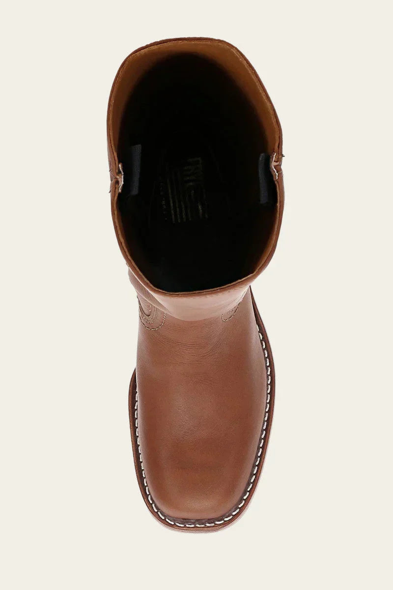 Damen Lederstiefel – Exklusiv, Luxus, Hochwertiges Leder, Lässig für Zuhause und Draußen