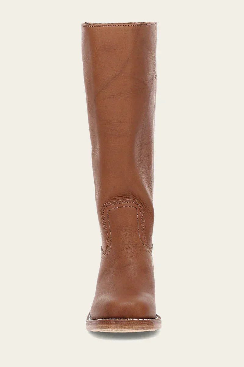 Damen Lederstiefel – Exklusiv, Luxus, Hochwertiges Leder, Lässig für Zuhause und Draußen