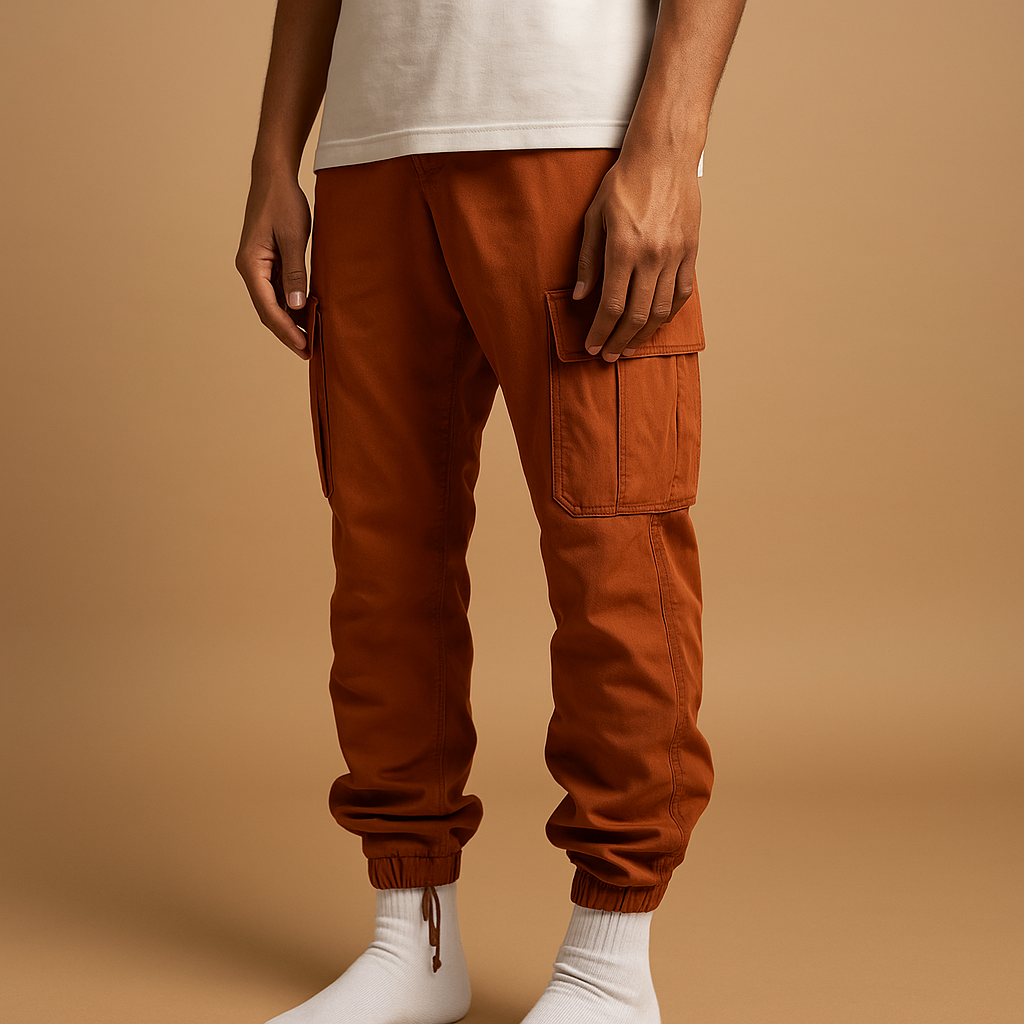 Regulär geschnittene Cargo-Hose für Herren mit Taschen | Mailand