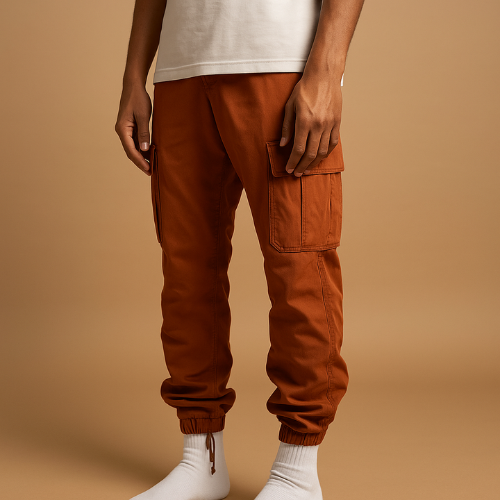 Regulär geschnittene Cargo-Hose für Herren mit Taschen | Mailand