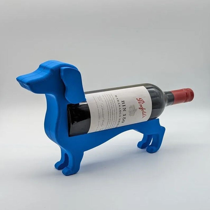 Sandsberg | Dachshund Wine Bottle Holder | Decorative Table Stand Made of Resin | Multiple Colours