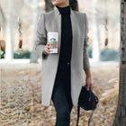 Damen Winterjacke mit Stehkragen - elegante Oberbekleidung mit klassischer Wärme