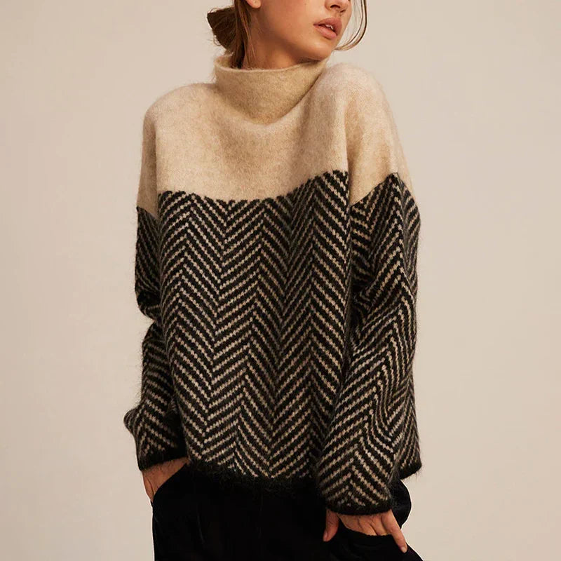 Pullover mit Stehkragen für Damen | Ideal für kühle Tage