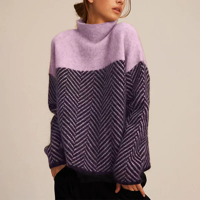 Pullover mit Stehkragen für Damen | Ideal für kühle Tage