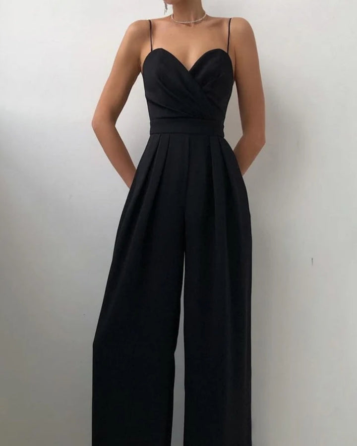 Jumpsuit with Wrap Top – Wide Legged for Women at Weddings