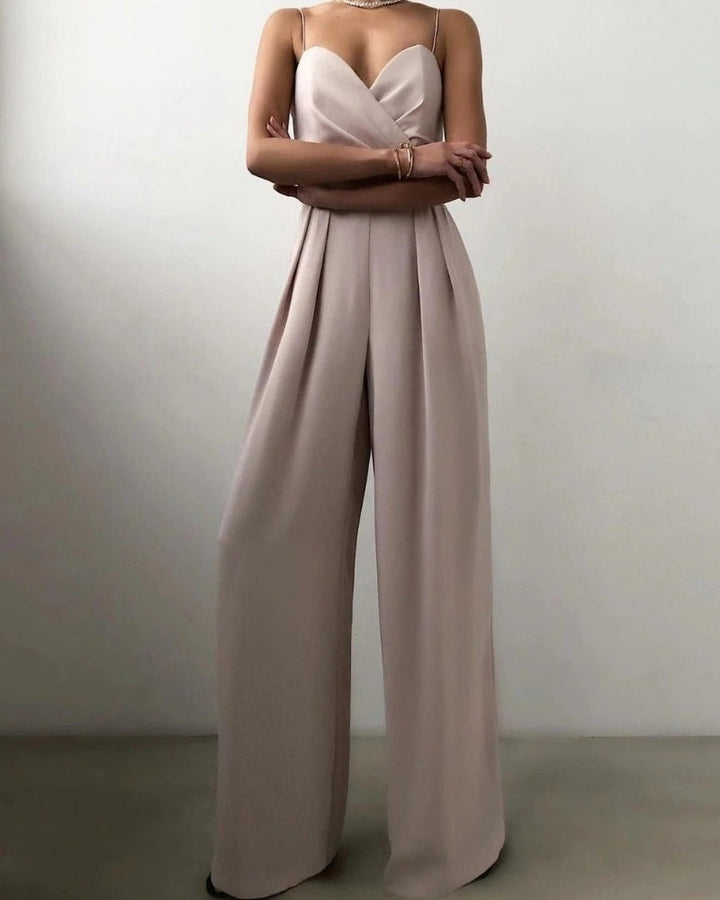 Jumpsuit with Wrap Top – Wide Legged for Women at Weddings
