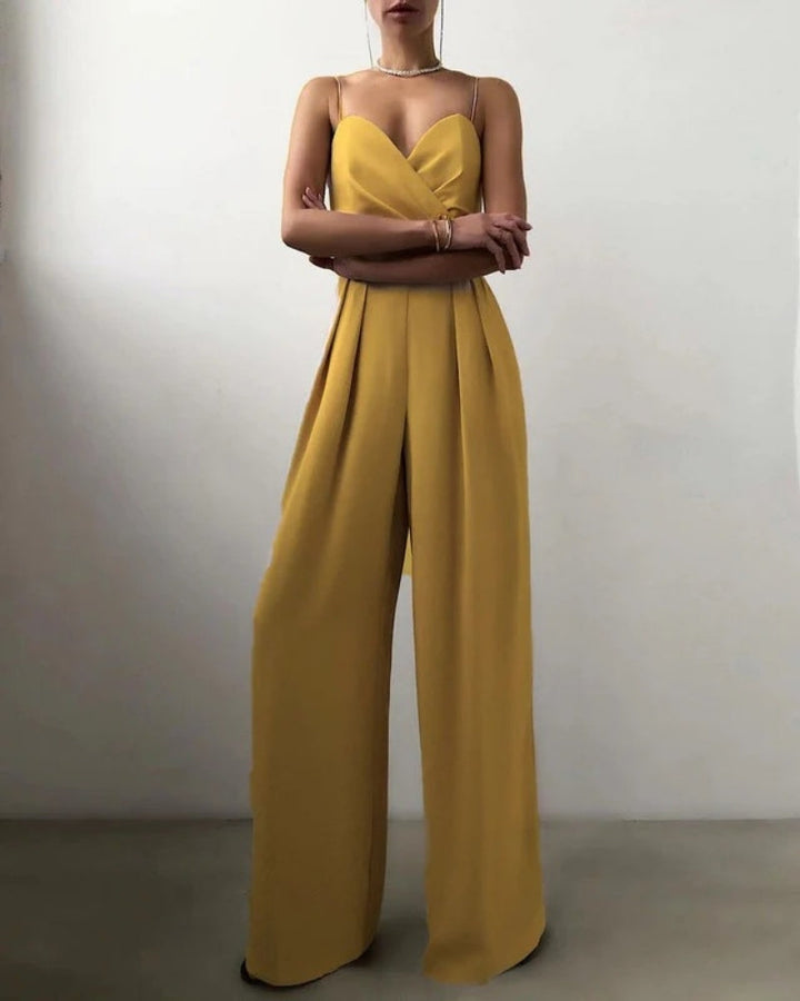 Jumpsuit with Wrap Top – Wide Legged for Women at Weddings