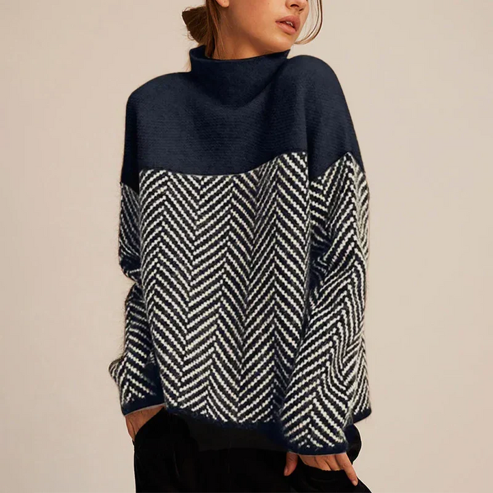 Pullover mit Stehkragen für Damen | Ideal für kühle Tage