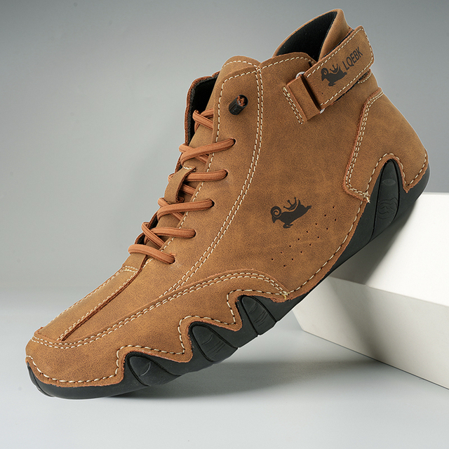 Decks | Ultra-bequeme rutschfeste Barfußschuhe aus Leder (Unisex)