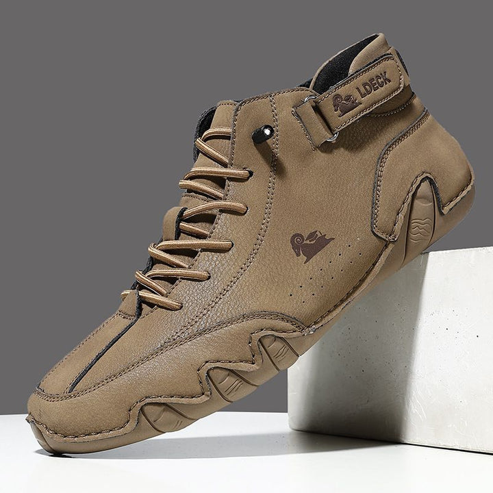 Decks | Ultra-bequeme rutschfeste Barfußschuhe aus Leder (Unisex)