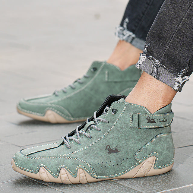 Decks | Ultra-bequeme rutschfeste Barfußschuhe aus Leder (Unisex)