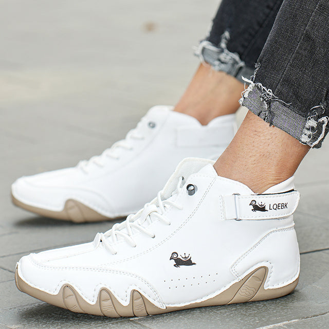 Decks | Ultra-bequeme rutschfeste Barfußschuhe aus Leder (Unisex)