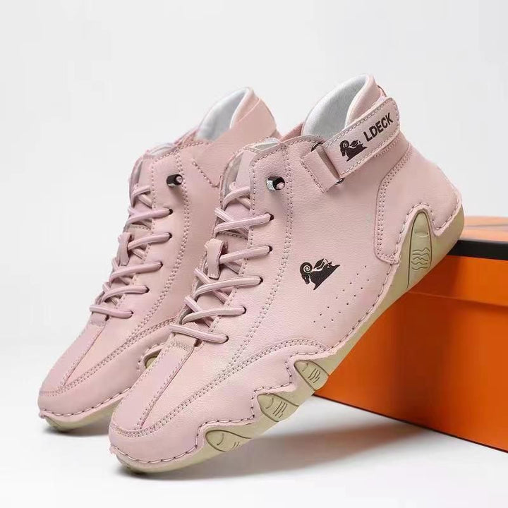 Decks | Ultra-bequeme rutschfeste Barfußschuhe aus Leder (Unisex)