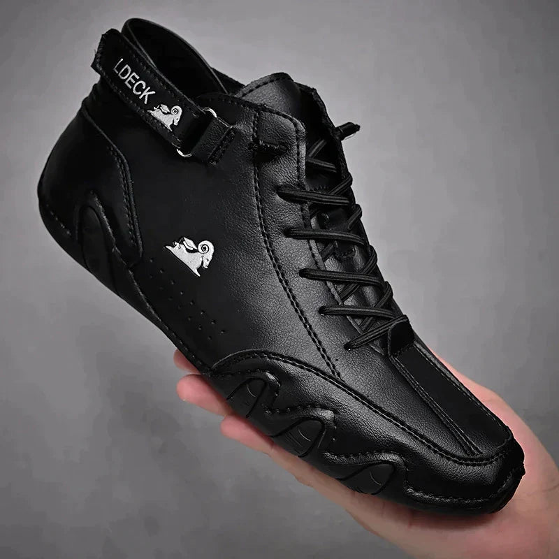 Decks | Ultra-bequeme rutschfeste Barfußschuhe aus Leder (Unisex)