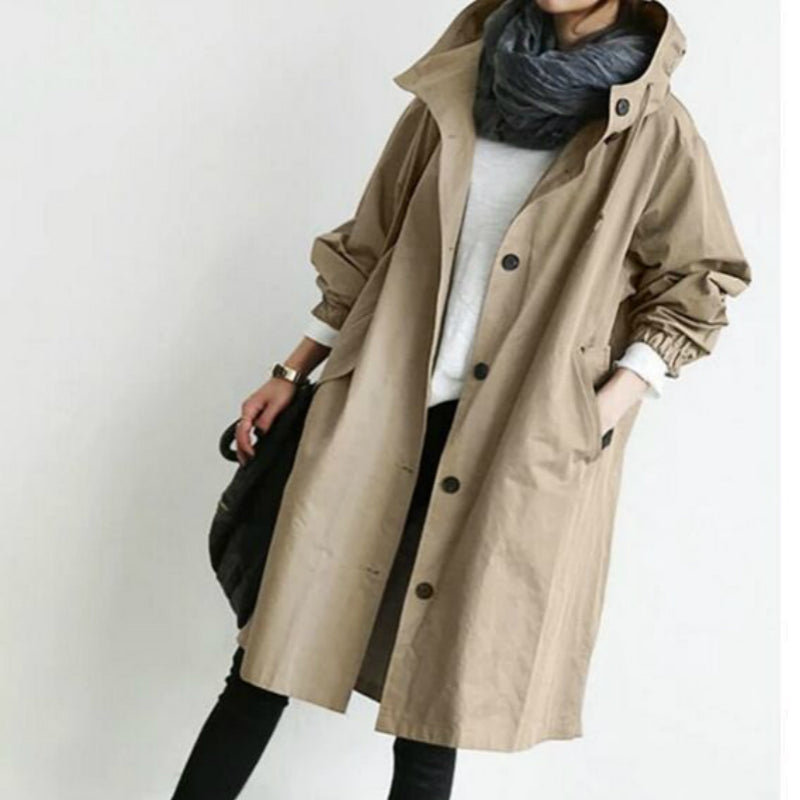 Wind- und wasserdichter Trenchcoat für Damen - Salve
