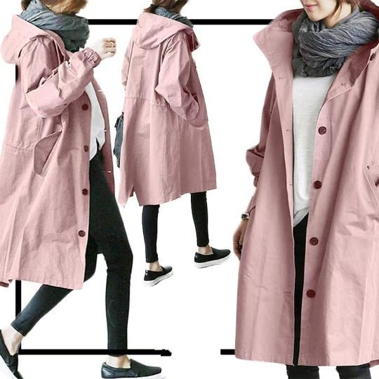 Wind- und wasserdichter Trenchcoat für Damen - Salve