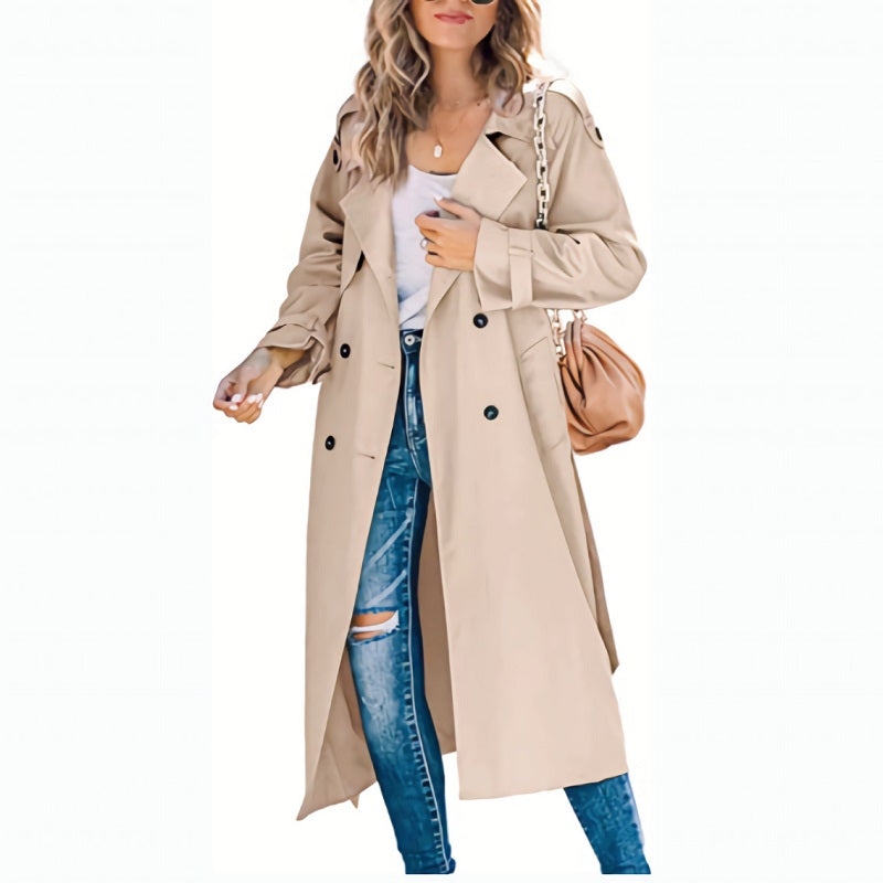 Zara - Damen Trenchcoat Lang