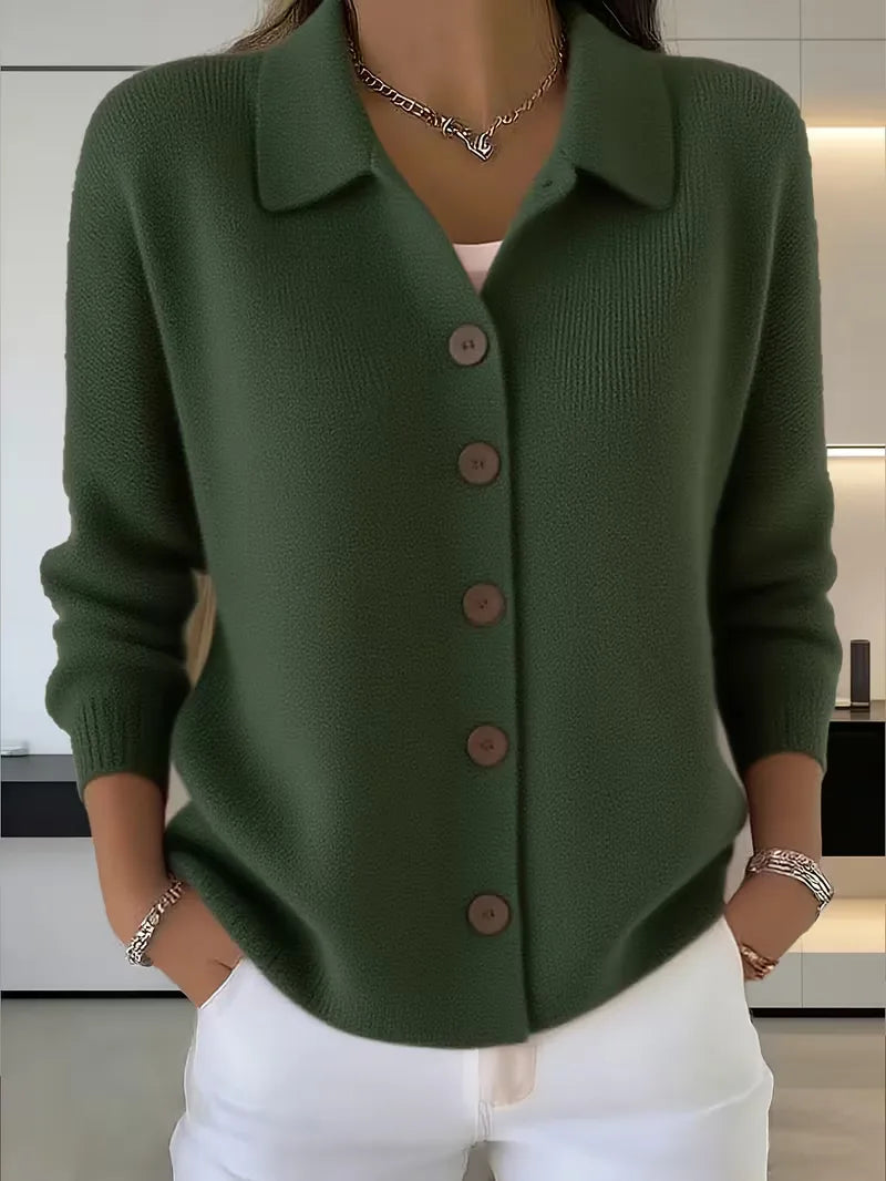 Cardigan mit V-Ausschnitt