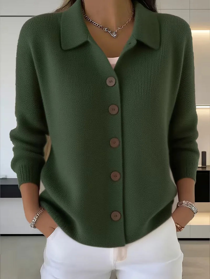 Cardigan mit V-Ausschnitt