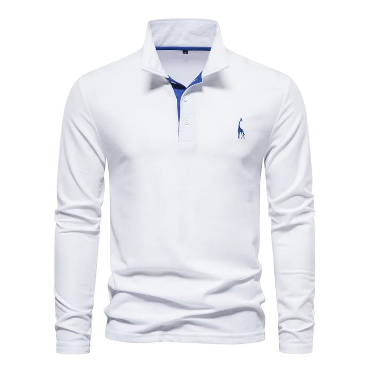 Polo-Shirt Herren Knop-Hals Casual