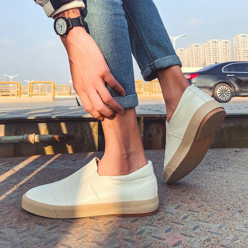 Leren Herren Slip-On Sneakers – Jonas