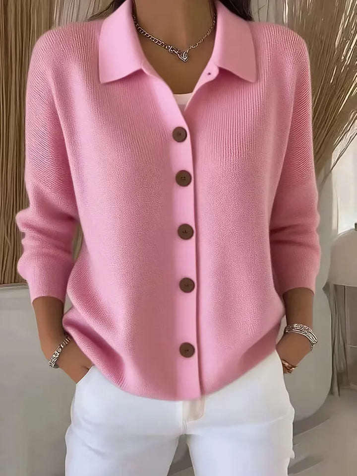 Cardigan mit V-Ausschnitt