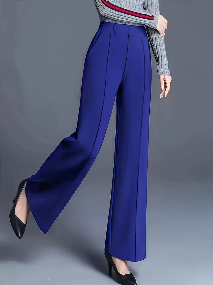Eviana | Elegante Hochtaillierte Hose mit Schrägtaschen