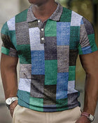 Herren Poloshirt mit Rautenmuster - Ryan
