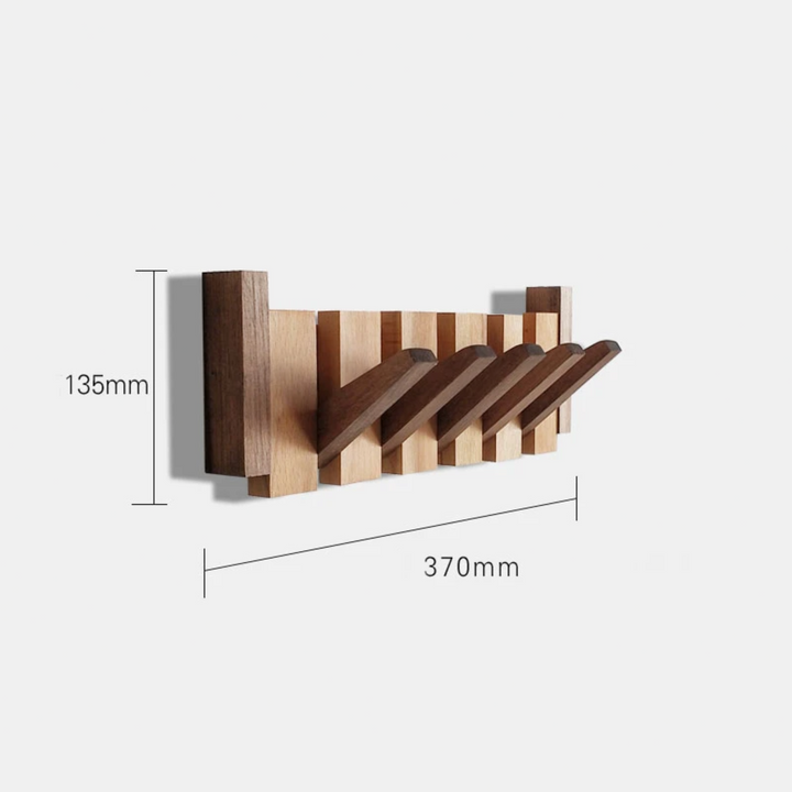 EleganceRack | Wooden Piano Coat Rack