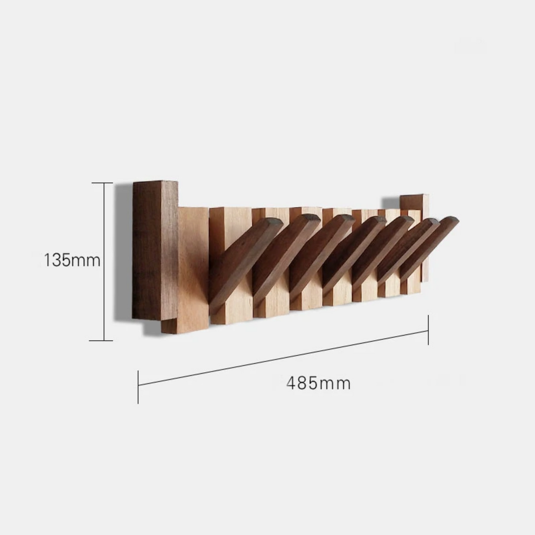 EleganceRack | Wooden Piano Coat Rack