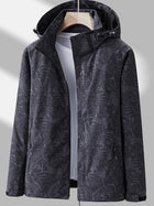 Damen Wasser- und Winddichte Jacke mit Kapuze – Lässig, Schutz für Outdoor-Aktivitäten