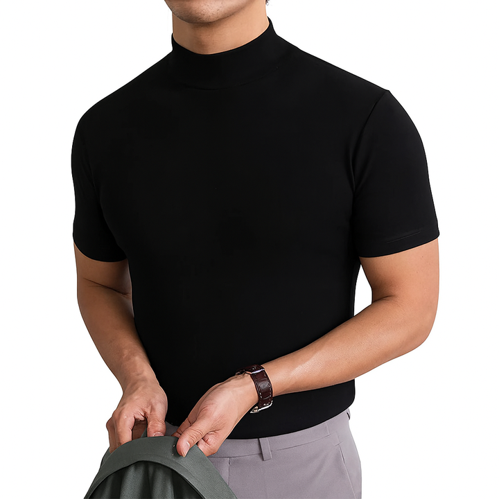 Atmungsaktives Herren-Turtleneck-Shirt