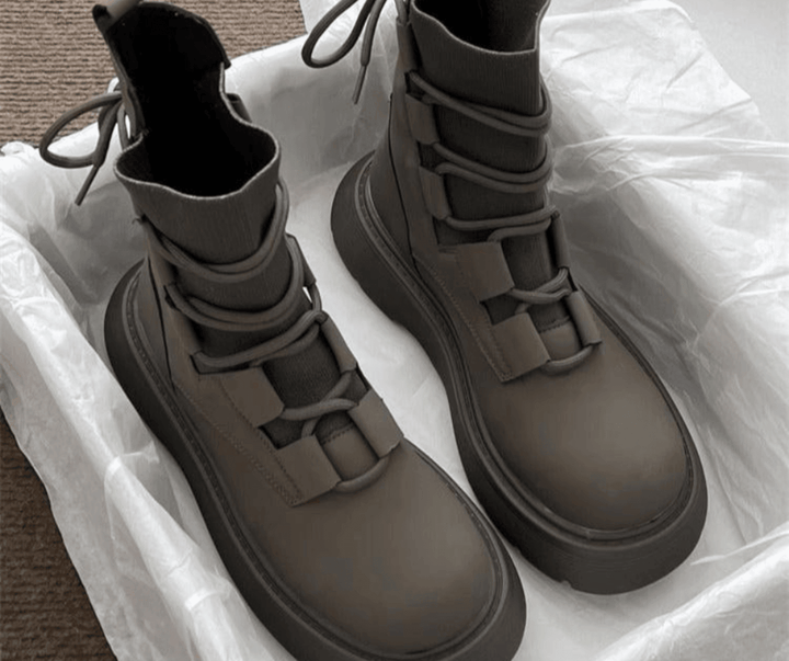 Damen Winterstiefel mit isolierter Innenausstattung und robuster Sohle