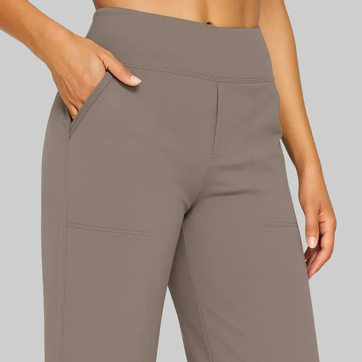 Pantalon Lia Stretch | Pantalon pour femme à la coupe confortable et au tissu stretch doux