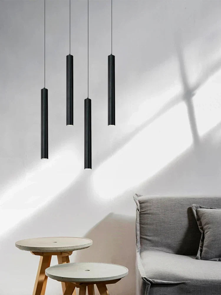Pendant Light Bedroom | Black | Minimalist | LED