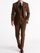 Herren Dreiteiliges Anzug - Formelles Blazer-Set
