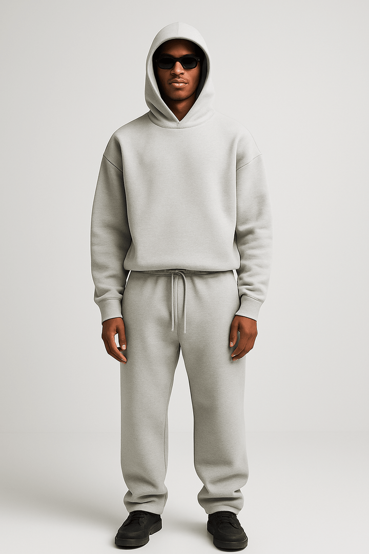 Herren Trainingsanzug – Oversized Passform – Hoodie und Jogginghose Set