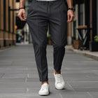 Pantalon décontracté coupe ajustée pour homme - Coupe moderne