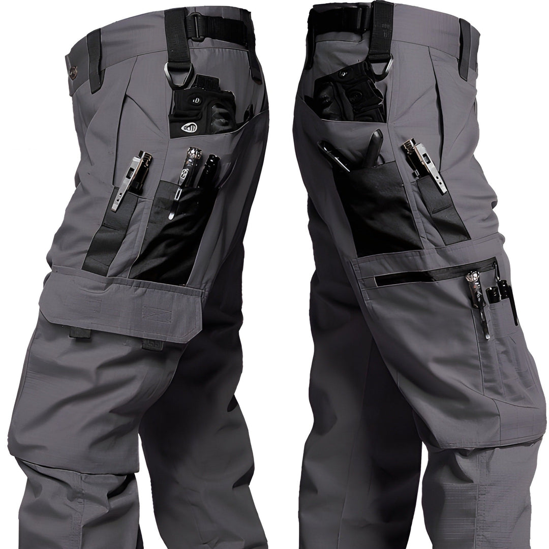 Pantalon de travail tactique cargo pour homme - Imperméable et durable