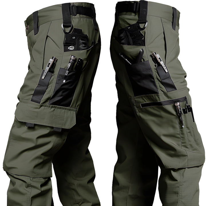 Pantalon de travail tactique cargo pour homme - Imperméable et durable