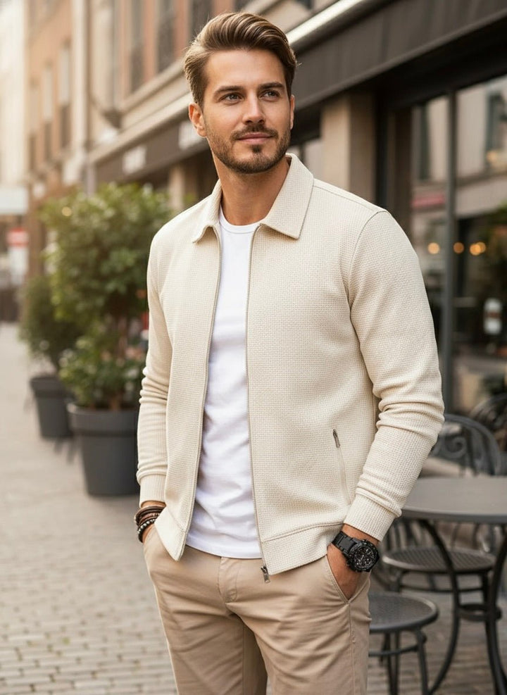 Herren Weste – Reguläre Passform – Mit Reißverschluss und Modernem Look