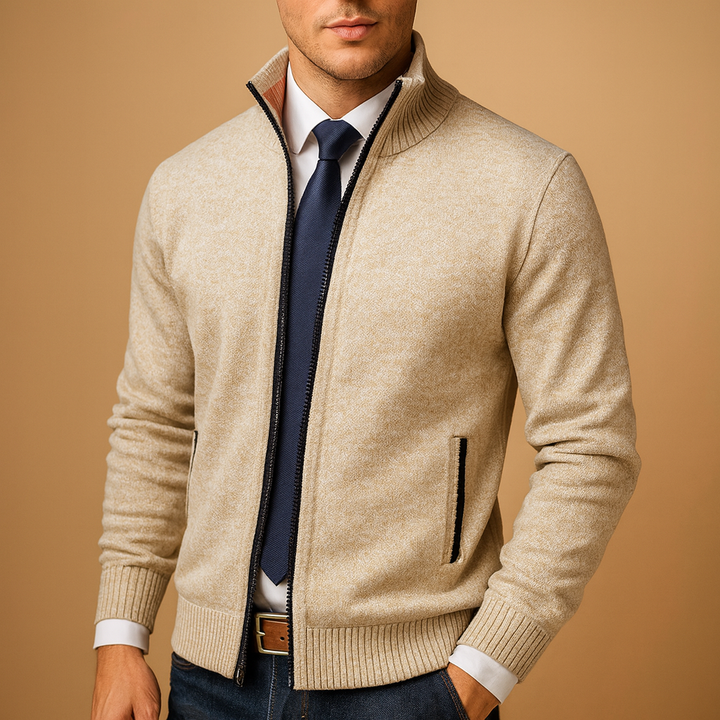 Veste zippée pour homme pour un look décontracté et sportif | Milan