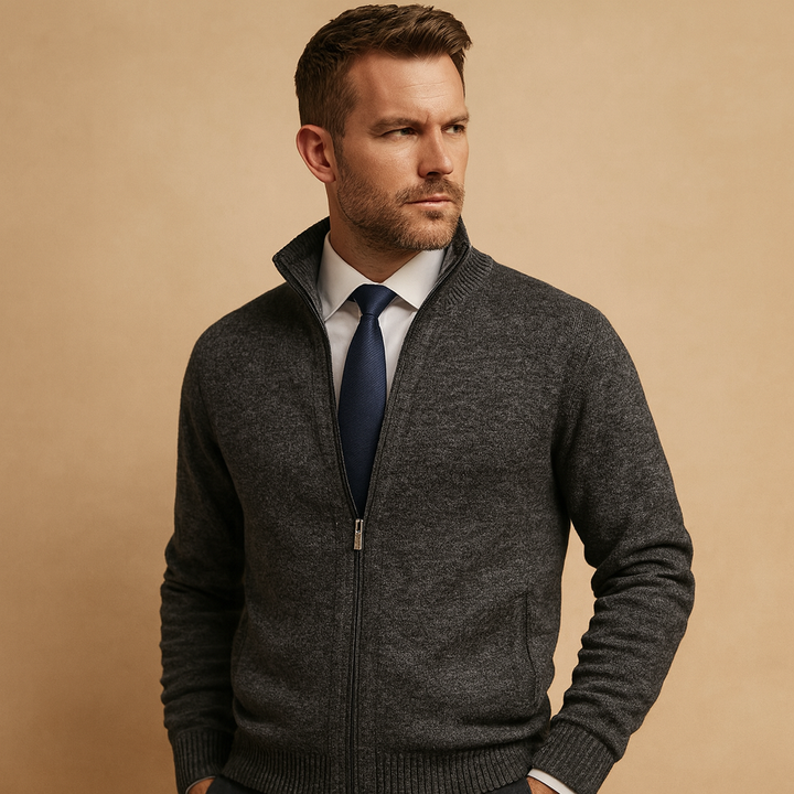 Veste zippée pour homme pour un look décontracté et sportif | Milan