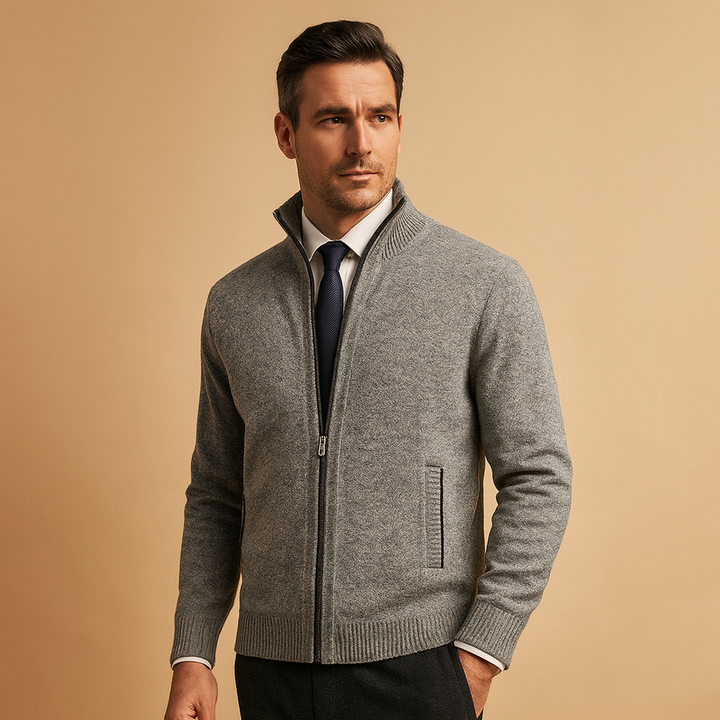 Veste zippée pour homme pour un look décontracté et sportif | Milan