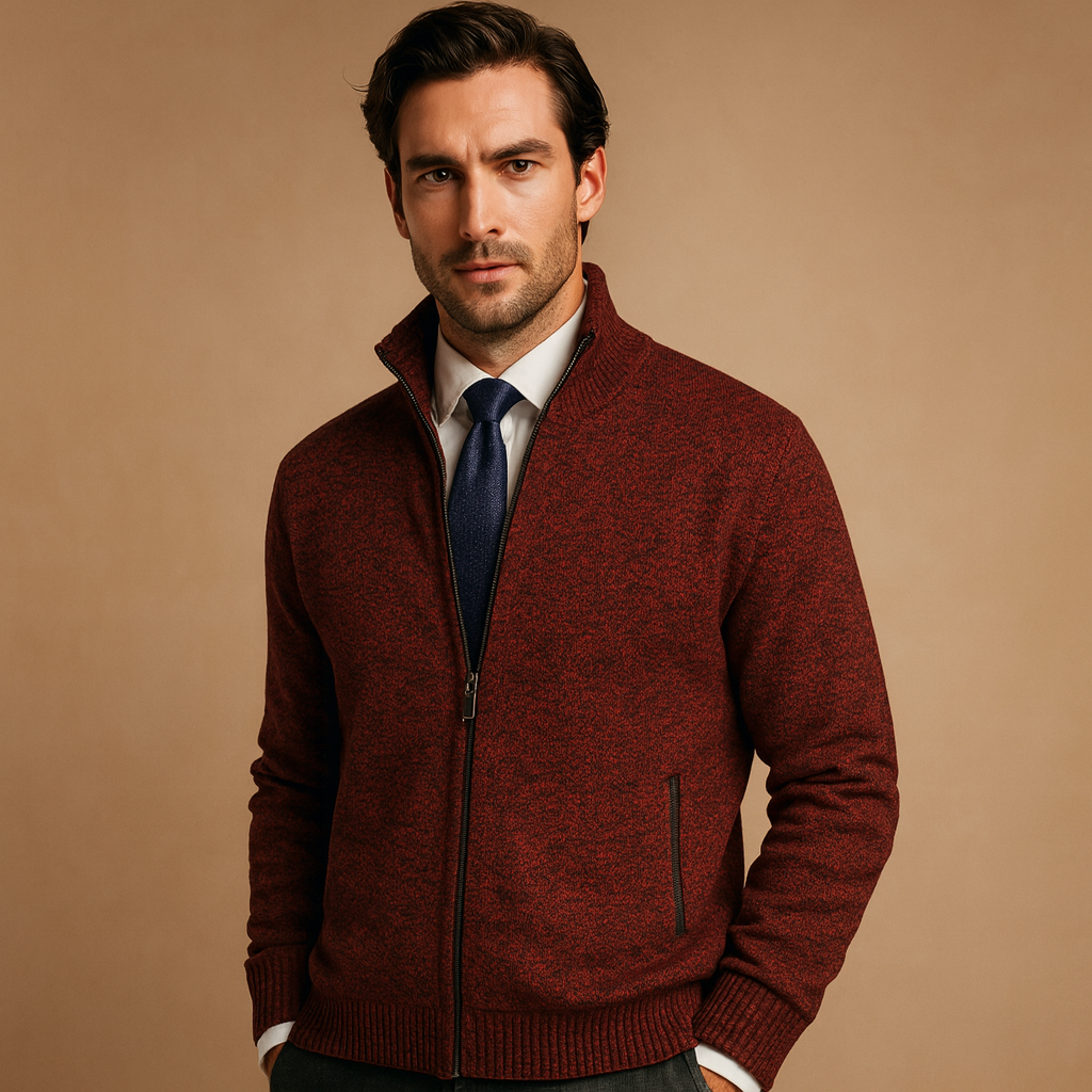 Veste zippée pour homme pour un look décontracté et sportif | Milan